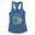 Namakku Therinja Orey Luv, Eluvvu Women's Racerback Tank in Solid Royal Color
